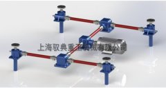 絲桿升降機(jī)平臺(tái)四臺(tái)同步怎么布局？_優(yōu)質(zhì)生產(chǎn)廠家（馭典重工）