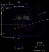 SWLD5T-1A-II絲桿升降機5噸外型尺寸和電機法蘭CAD圖